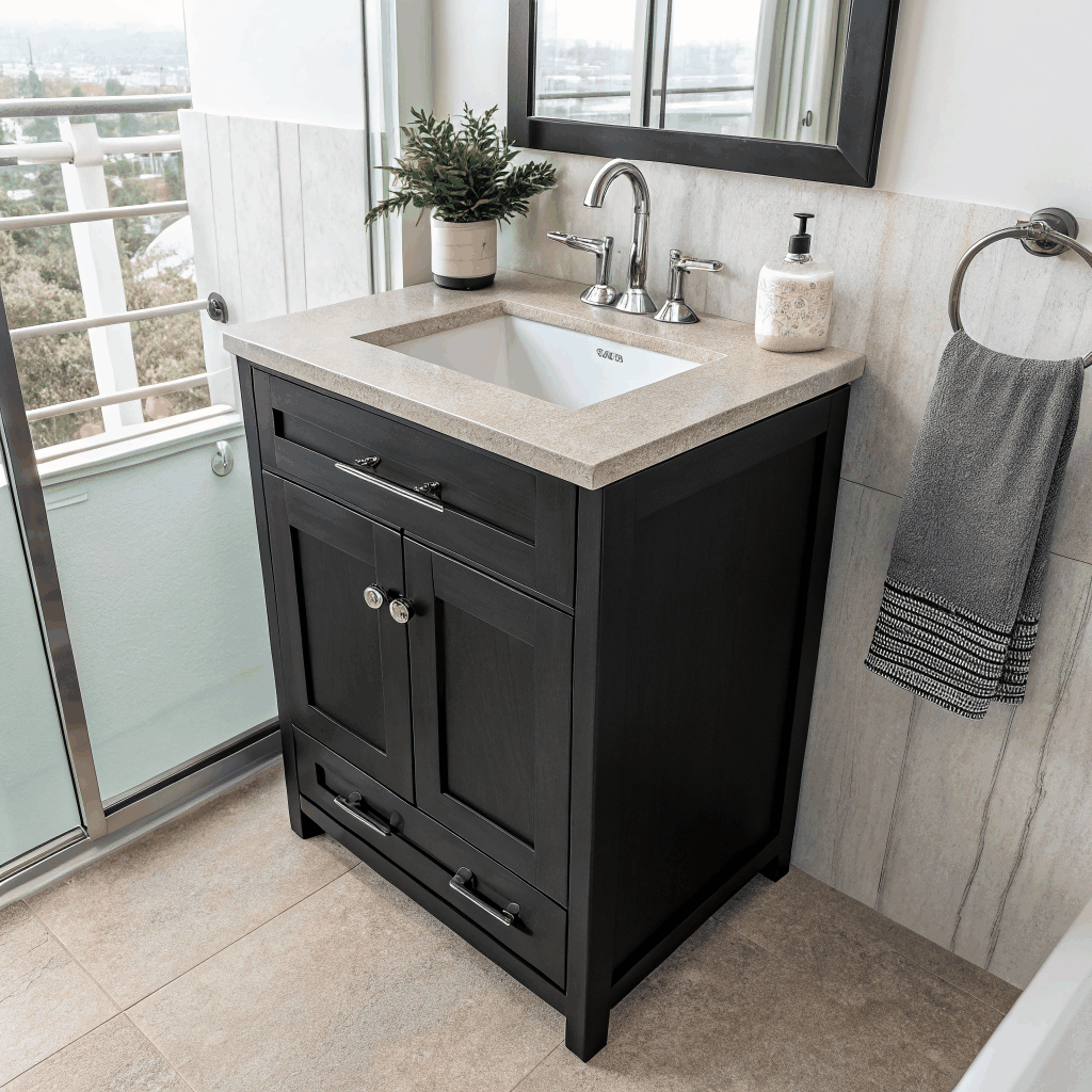 Custom bathroom vanity