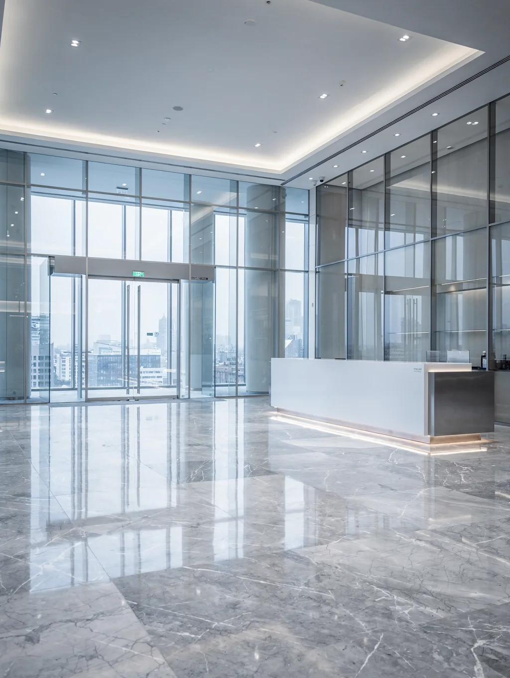 Commercial lobby renovation