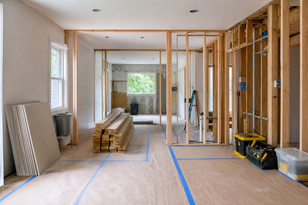 Home renovation planning and construction guide