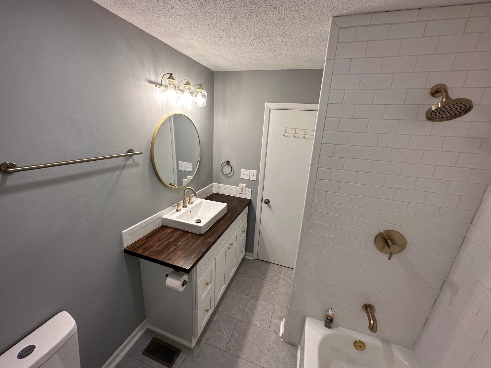 Complete Bathroom Gut Renovation project photograph