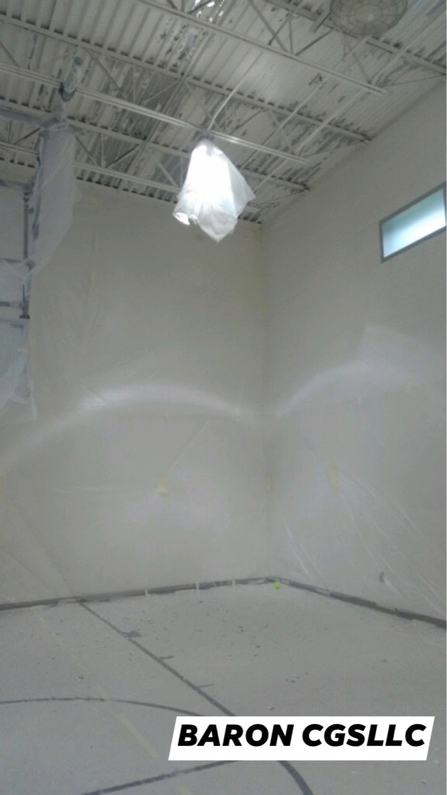Institutional Facility Ceiling Restoration and Insulation Upgrade project photograph
